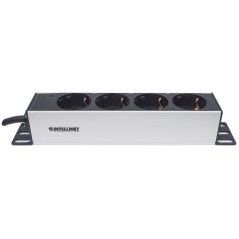 Intellinet 10" 1U Rackmount 4-Output - Compact Power Amplifier for Ultimate Sound Quality